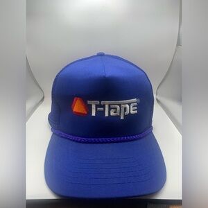 Vintage Blue T-Tape Trucker Otto SnapBack Mesh Back‎ Hat